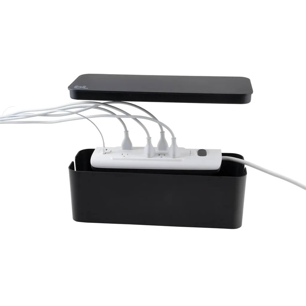 Bluelounge's product page for the CableBox cable management box in white